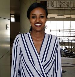 Betelhem Mengistu ist Gemeinde-Koordinatorin für IRC in Äthiopien