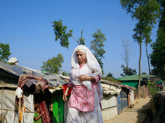 Razia in einem Flüchtlingslager in Bangladesch