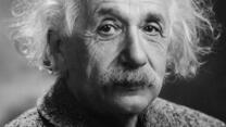Portrait Foto von Albert Einstein